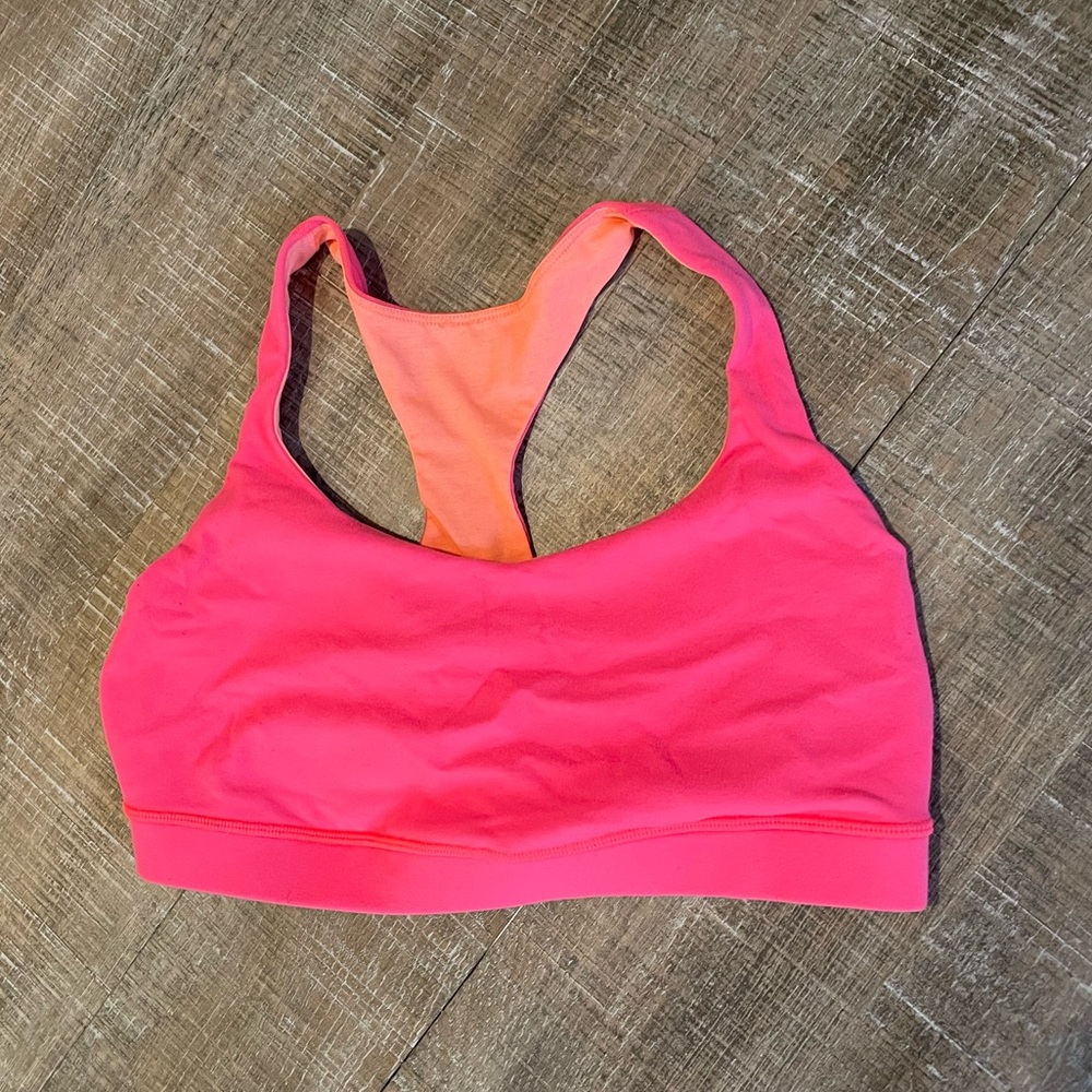 Lululemon coral sports bra - size 10